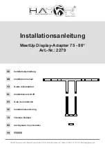 Preview for 1 page of HAGOR 2279 Installation Manual