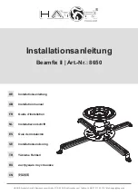 HAGOR 8650 Installation Manual preview