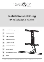 HAGOR 8700 Installation Manual preview