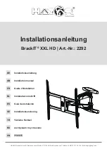 HAGOR BrackIT XXL HD Installation Manual preview