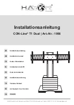 HAGOR CON-Line T1-Dual Installation Manual preview