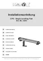 Preview for 1 page of HAGOR CPS 3203 Installation Manual