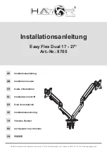 HAGOR Easy Flex Dual 17-27 Installation Manual preview