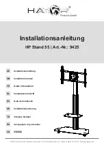 Preview for 1 page of HAGOR HP Stand 55 Installation Manual