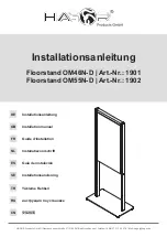 HAGOR OM46N-D Installation Manual preview