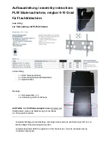 HAGOR PLW 50 Assembly Instructions preview