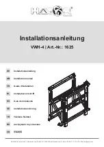 Preview for 1 page of HAGOR VWH-4 Installation Manual