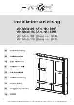 HAGOR WH Moto 80 Installation Manual preview