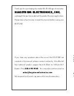 Preview for 2 page of Hagstrom KE-XTUSB User Manual