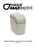 Предварительный просмотр 1 страницы Hague Quality Water Maximizer 410 Owner'S Manual And Installation Manual