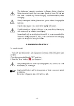 Preview for 16 page of Hahn & Sohn HDE14000SA-SA3 Operation Manual & Warranty Card