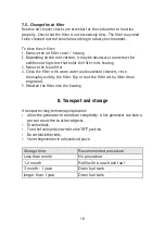 Preview for 19 page of Hahn & Sohn HDE14000SA-SA3 Operation Manual & Warranty Card