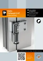 Hahn Türband 4 AT Installation Instructions Manual preview