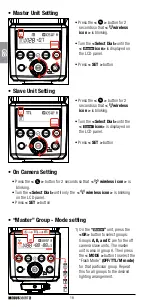 Preview for 18 page of Hahnel MODUS 360RT Instruction Manual