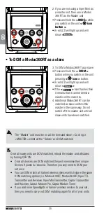 Preview for 20 page of Hahnel MODUS 360RT Instruction Manual