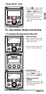 Preview for 21 page of Hahnel MODUS 360RT Instruction Manual