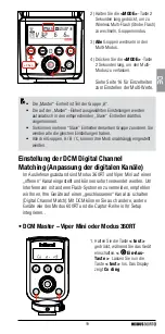 Preview for 53 page of Hahnel MODUS 360RT Instruction Manual