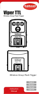 Preview for 1 page of Hahnel Viper TTL Instruction Manual