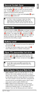 Preview for 7 page of Hahnel Viper TTL Instruction Manual