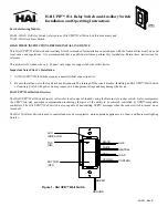 HAI 37A00-1 Installation And Operating Instructions предпросмотр