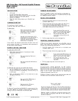 Preview for 2 page of HAI Omni-Bus 125A00-1 User Manual