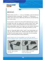 Preview for 4 page of Haicom 601VT-OCK User Manual