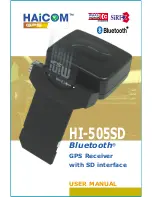 Haicom HI-505SD User Manual preview