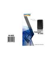 Haicom REAL-TIME TRACKER HI-602 Operation Manual preview