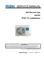 Предварительный просмотр 1 страницы Haier Group 1U09DR4EAA Service Manual