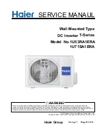 Предварительный просмотр 1 страницы Haier Group 1U53RA1ERA Service Manual