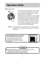 Preview for 5 page of Haier Thermocool HW-09CM03 Operation Manual