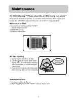 Preview for 6 page of Haier Thermocool HW-09CM03 Operation Manual