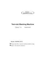 Preview for 1 page of Haier Thermocool HWM90-287S User Manual