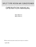 Preview for 1 page of Haier 1050 Operation Manual