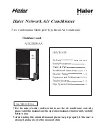 Preview for 1 page of Haier 10571564 User Manual