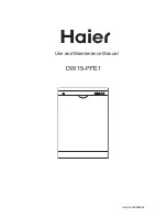 Preview for 1 page of Haier 120505609 Use And Maintenance Manual