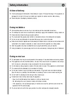 Preview for 3 page of Haier 120505609 Use And Maintenance Manual