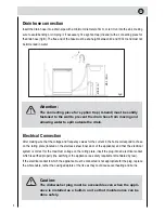 Предварительный просмотр 6 страницы Haier 120505609 Use And Maintenance Manual