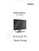 Haier 15HL25S - 15" LCD TV Service Manual предпросмотр