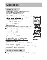 Preview for 13 page of Haier 18HA03R1 Operation Manual