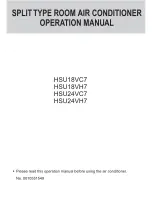 Haier 18K BtuH Operation Manual preview