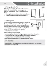 Preview for 21 page of Haier 1D 60 7 Series User Manual