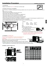 Preview for 11 page of Haier 1U12BS3ERA Installation Manual