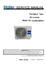 Preview for 1 page of Haier 1U24SE3ERA Service Manual