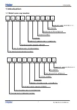 Preview for 3 page of Haier 1U26JACFRA Service Manual