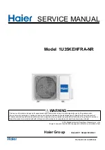 Haier 1U35KEHFRA-NR Service Manual preview