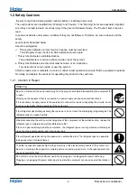 Preview for 4 page of Haier 1U68REMFRA Service Manual