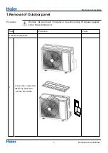 Preview for 62 page of Haier 1U68REMFRA Service Manual