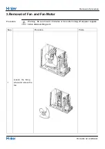 Preview for 60 page of Haier 1U68WEGFRA Service Manual