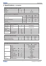 Preview for 9 page of Haier 1U71SABFRA Service Manual